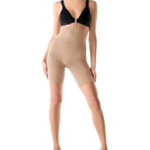 Spanx Slim Cognito Seamless Mid-Thigh Bodysuit Slimming Shapewear Size Us 3x Spanx Slim Cognito Seamless Mid-Thigh Bodysuit Slimming Shapewear Size Us 3x