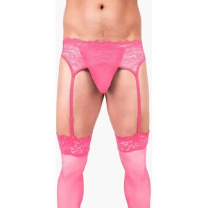 Prowler Men’s Pink Lace Garter Set – Matching Lingerie Outfit Prowler Men’s Pink Lace Garter Set – Matching Lingerie Outfit