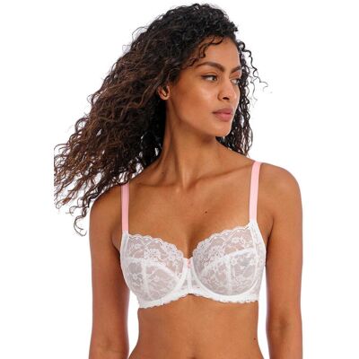 Freya Offbeat Bra Underwired Side Support Non-Padded Womens Lace Bras 5451 Freya Offbeat Bra Underwired Side Support Non-Padded Womens Lace Bras 5451