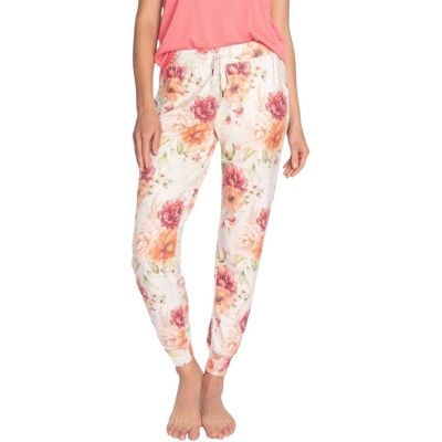 Pj Salvage Womens/ladies Jersey Floral Pyjama Bottoms10 Uk Beige Gt40161 Pj Salvage Womens/ladies Jersey Floral Pyjama Bottoms10 Uk Beige Gt40161