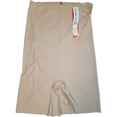 Spanx Thinstincts High-Waisted Mid-Thigh Short Nude Shapewear Size 3x/uk20 2123p Spanx Thinstincts High-Waisted Mid-Thigh Short Nude Shapewear Size 3x/uk20 2123p