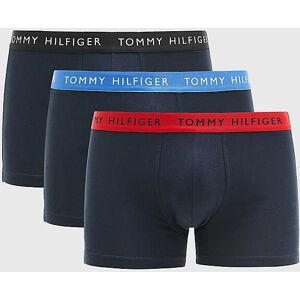 Tommy Hilfiger 3-Pack Repeat Logo Trunks Um0um02324 0sl Black/water/red S Tommy Hilfiger 3-Pack Repeat Logo Trunks Um0um02324 0sl Black/water/red S