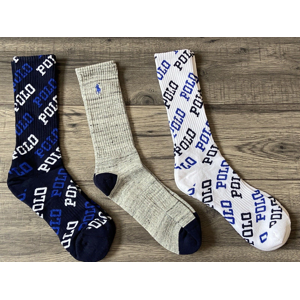 Polo Ralph Lauren 3 Pack Logo-Intarsia Stretch Cotton Socks Bnwt Polo Ralph Lauren 3 Pack Logo-Intarsia Stretch Cotton Socks Bnwt