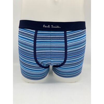 Paul Smith Multi Stripe Blue Trunk Cotton Mens Boxer Shorts Xl Paul Smith Multi Stripe Blue Trunk Cotton Mens Boxer Shorts Xl