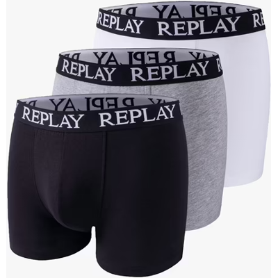 Replay Trunks 3 Pack Men'S Designer Boxers Shorts Briefs Underwear Size S Replay Trunks 3 Pack Men'S Designer Boxers Shorts Briefs Underwear Size S