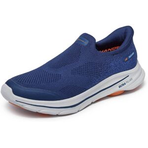Skechers Mens 2025 Go Walk 8 Pelayo Slip-Ins Stretch Fit Air-Cooled Trainers Skechers Mens 2025 Go Walk 8 Pelayo Slip-Ins Stretch Fit Air-Cooled Trainers
