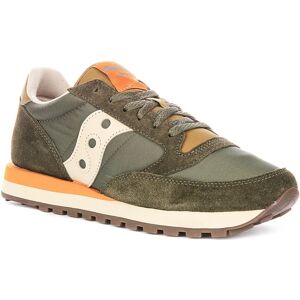 Saucony Jazz Original Suede Lace Up Mesh Mens Trainers In Forestgren Uk 7 - 12 Saucony Jazz Original Suede Lace Up Mesh Mens Trainers In Forestgren Uk 7 - 12
