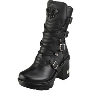New Rock M-Neotyre05-S1 Unisex Platform Boots In Black - 8 Uk New Rock M-Neotyre05-S1 Unisex Platform Boots In Black - 8 Uk