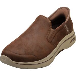 Skechers Slip-Ins Go Walk Arch Fit 2.0 Mens Slip On Shoes In Brown - 8 Uk Skechers Slip-Ins Go Walk Arch Fit 2.0 Mens Slip On Shoes In Brown - 8 Uk