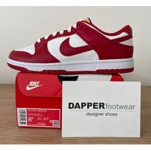 Nike Mens Dunk Low Retro, Size 7.5 Uk, Gym Red Trainers Dd1391 602 Nike Mens Dunk Low Retro, Size 7.5 Uk, Gym Red Trainers Dd1391 602