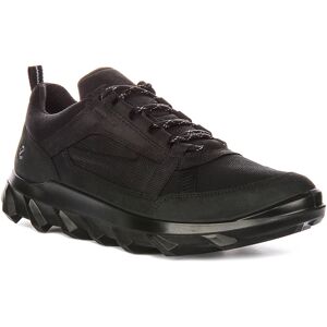 Ecco Mx M Low Cut Outdoor Leather Laced Mesh Mens Trainer In Black Uk 7 - 12 Ecco Mx M Low Cut Outdoor Leather Laced Mesh Mens Trainer In Black Uk 7 - 12
