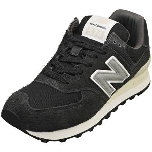 New Balance 574 Unisex Black Grey Casual Trainers - 4.5 Uk New Balance 574 Unisex Black Grey Casual Trainers - 4.5 Uk