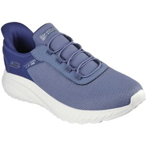 Skechers Bobs Squad Chaos Tough Walk Mens Blue Slip-Ins Casual Trainers Skechers Bobs Squad Chaos Tough Walk Mens Blue Slip-Ins Casual Trainers