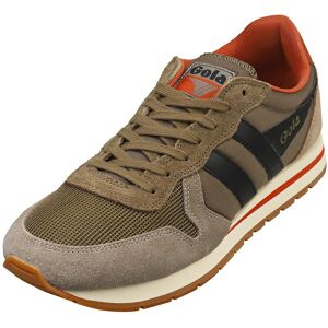 Gola Daytona Mens Fashion Trainers In Khaki Rhino Black - 9 Uk Gola Daytona Mens Fashion Trainers In Khaki Rhino Black - 9 Uk