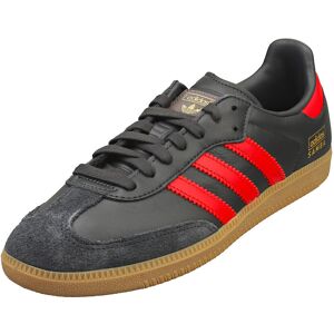 adidas Samba Og Mens Casual Trainers In Black Red - 4 Uk adidas Samba Og Mens Casual Trainers In Black Red - 4 Uk
