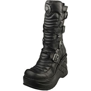 New Rock Cuna M-Sp9873-C4 Unisex Platform Boots In Black - 5 Uk New Rock Cuna M-Sp9873-C4 Unisex Platform Boots In Black - 5 Uk