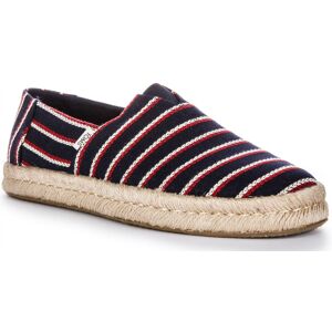 Toms Alpargata Woven Stripes Rope 2.0 Espardrilles Navy Red Mens Uk 7 - 12 Toms Alpargata Woven Stripes Rope 2.0 Espardrilles Navy Red Mens Uk 7 - 12