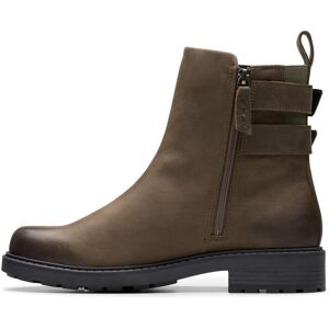 Clarks Orinoco 2 Bay 26178857 Womens Brown Leather Ankle & Booties Boots Clarks Orinoco 2 Bay 26178857 Womens Brown Leather Ankle & Booties Boots