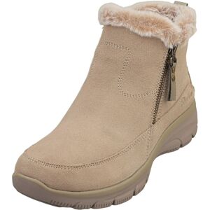 Skechers Easy Going Cool Zip Womens Casual Boots In Taupe - 8 Uk Skechers Easy Going Cool Zip Womens Casual Boots In Taupe - 8 Uk