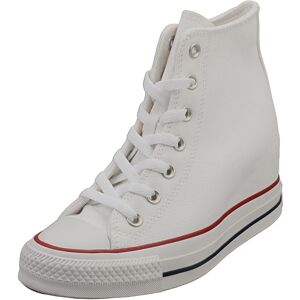 Converse Ctas Wedge Hi Womens Casual Trainers In White - 5 Uk Converse Ctas Wedge Hi Womens Casual Trainers In White - 5 Uk