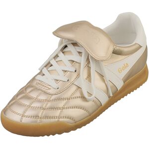 Gola Stadium 86 Womens Fashion Trainers In Gold Off White - 4 Uk Gola Stadium 86 Womens Fashion Trainers In Gold Off White - 4 Uk