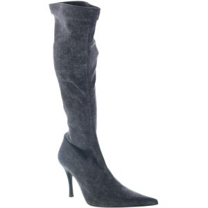 Diesel D-Venus Kbt Y02917-P0585-H0144 Womens Black Suede Knee High Boots Diesel D-Venus Kbt Y02917-P0585-H0144 Womens Black Suede Knee High Boots