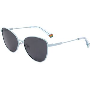 Polaroid Pld 6188/s 5cb Aqua 55/16/145 Woman Sunglasses Polaroid Pld 6188/s 5cb Aqua 55/16/145 Woman Sunglasses
