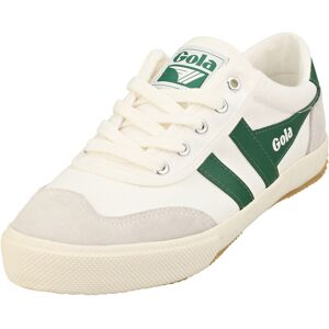 Gola Badminton Womens Casual Trainers In Off White Green - 5 Uk Gola Badminton Womens Casual Trainers In Off White Green - 5 Uk