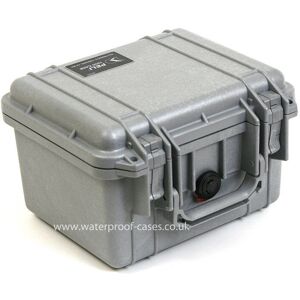 Peli 1300 Protector Case - Waterproof - Empty - Silver - New - Uk Seller Peli 1300 Protector Case - Waterproof - Empty - Silver - New - Uk Seller