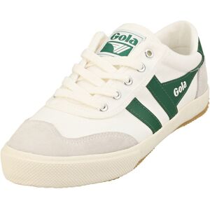 Gola Badminton Womens Casual Trainers In Off White Green - 8 Uk Gola Badminton Womens Casual Trainers In Off White Green - 8 Uk