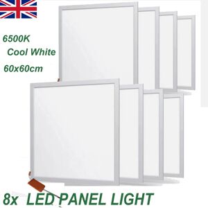 Cutever 8 X Led Panel Light 600x600mm 48w With 3 Year Warranty Cool White 6500k Cutever 8 X Led Panel Light 600x600mm 48w With 3 Year Warranty Cool White 6500k