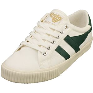 Gola Tennis Mark Cox Womens Casual Trainers In Off White Green - 5 Uk Gola Tennis Mark Cox Womens Casual Trainers In Off White Green - 5 Uk