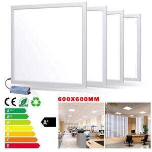 Kartols 4 X Led Panel Light 600x600mm 48w With 3 Year Warranty Cool White 6500k +drive Kartols 4 X Led Panel Light 600x600mm 48w With 3 Year Warranty Cool White 6500k +drive