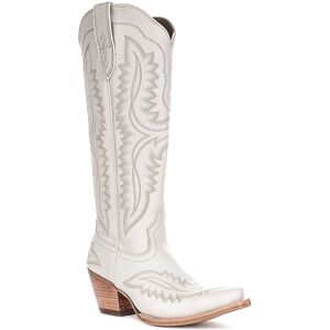 Ariat Casanova Pointed Knee High Cowboy Womens Boot In White Uk 4 - 9 Ariat Casanova Pointed Knee High Cowboy Womens Boot In White Uk 4 - 9