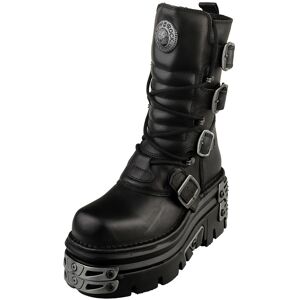 New Rock M-373-S44 Unisex Platform Boots In Black - 7 Uk New Rock M-373-S44 Unisex Platform Boots In Black - 7 Uk