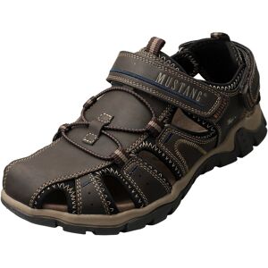 Mustang Casual Sandals Mens Walking Sandals In Mocha - 9 Uk Mustang Casual Sandals Mens Walking Sandals In Mocha - 9 Uk