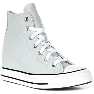 Converse A13532c Chuck Taylor All Star Wedge Womens Trainer In Mint Uk 3 - 8 Converse A13532c Chuck Taylor All Star Wedge Womens Trainer In Mint Uk 3 - 8