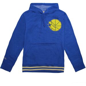 Mitchell & Ness Golden State Warriors Bat Around Hoody - Blue Cotton - S Mitchell & Ness Golden State Warriors Bat Around Hoody - Blue Cotton - S