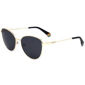 Polaroid Pld 6188/s J5g Gold 55/16/145 Woman Sunglasses Polaroid Pld 6188/s J5g Gold 55/16/145 Woman Sunglasses