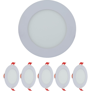 Does Not Apply Led Round Recessed Ceiling Light Flat Panel Ultra Slim 120mm Downlight 6w 40 Does Not Apply Led Round Recessed Ceiling Light Flat Panel Ultra Slim 120mm Downlight 6w 40
