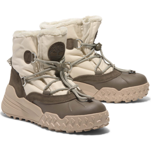 Timberland Uk 6.5 Moriah Range Women Mid Warm Waterproof Natural Woven Snow Boot Timberland Uk 6.5 Moriah Range Women Mid Warm Waterproof Natural Woven Snow Boot