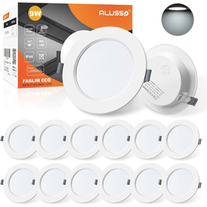 Does Not Apply 9w Led Slim Downlights Ceiling 6500k Cool White Recessed Ceiling Lights Ip44 Bat Does Not Apply 9w Led Slim Downlights Ceiling 6500k Cool White Recessed Ceiling Lights Ip44 Bat