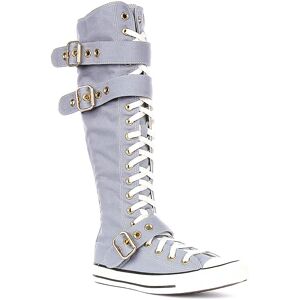 Converse A11892c Ct All Star Xx High Boot Womens Trainer In Blue White Uk 4 - 8 Converse A11892c Ct All Star Xx High Boot Womens Trainer In Blue White Uk 4 - 8