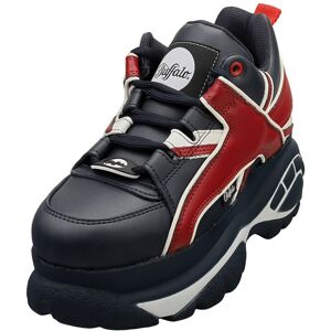 Buffalo 1339-14 Vegan Napp Womens Fashion Boots In Blue Red - 6 Uk Buffalo 1339-14 Vegan Napp Womens Fashion Boots In Blue Red - 6 Uk