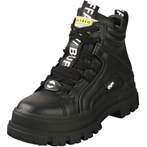 Buffalo Aspha Nc Mid Vegan Womens Platform Boots In Black - 6 Uk Buffalo Aspha Nc Mid Vegan Womens Platform Boots In Black - 6 Uk
