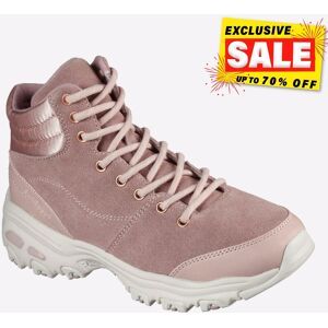 Skechers D'Lites Womens Memory Foam Casual Fahsion Ankle Boots Pink Skechers D'Lites Womens Memory Foam Casual Fahsion Ankle Boots Pink