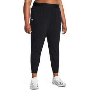 Women'S Under Armour Rival High-Rise Woven Pants In Black Women'S Under Armour Rival High-Rise Woven Pants In Black