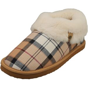 Barbour Eloise Tartan Bootie Womens Slippers In Hessian - 5 Uk Barbour Eloise Tartan Bootie Womens Slippers In Hessian - 5 Uk
