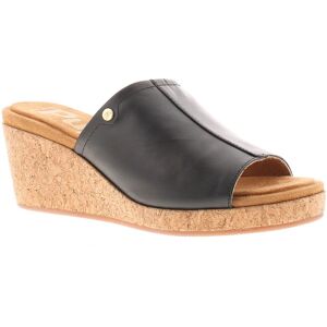 Hush Puppies Womens Wedge Sandals Willow Slide Leather Slip On Black Uk Size Hush Puppies Womens Wedge Sandals Willow Slide Leather Slip On Black Uk Size