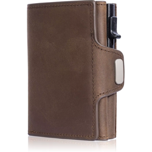 Does Not Apply Rfid Credit Card Case Leather Wallet Pop Up Slim Purse With Coin Pocket Does Not Apply Rfid Credit Card Case Leather Wallet Pop Up Slim Purse With Coin Pocket